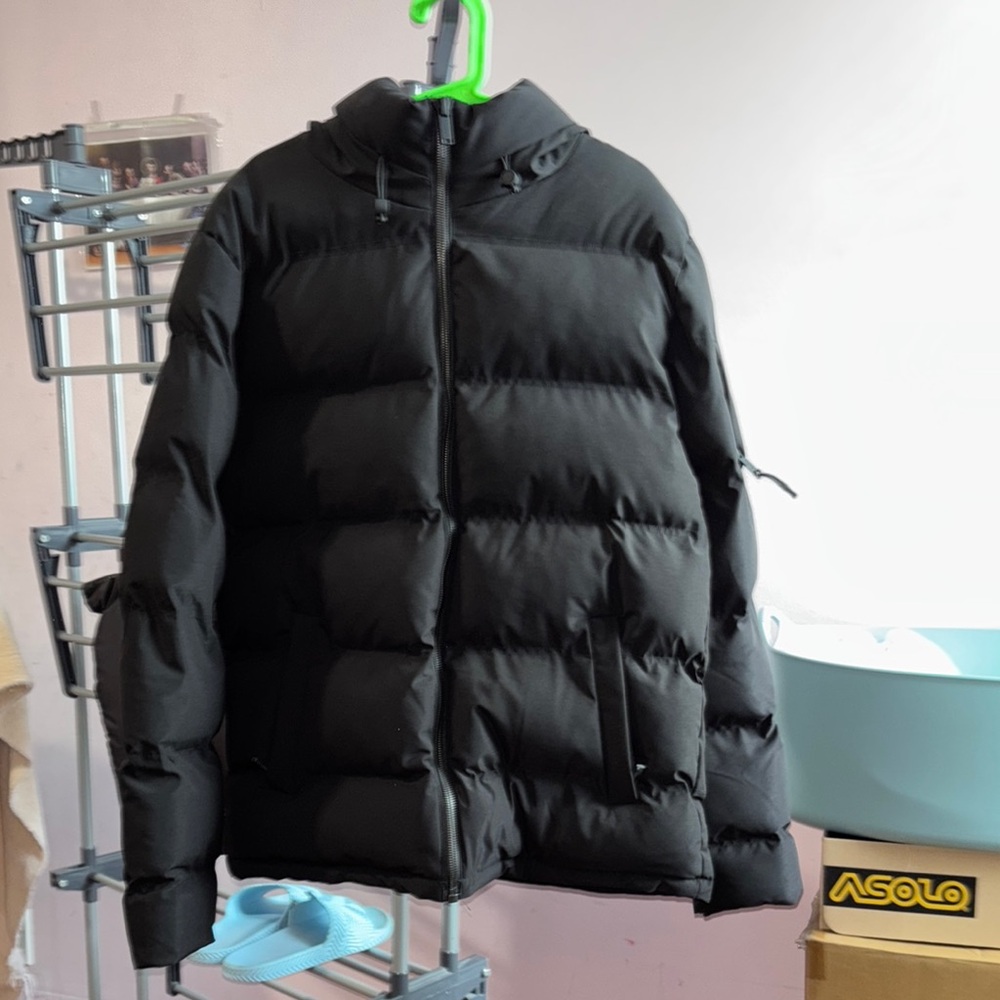Supply & Demand Men's Black Puffer Jacket